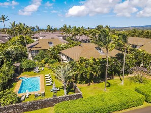 A heated pool - Summer Deal Poipu Beachfront 2BR Condo with Pool and Hot Tub (Koloa)