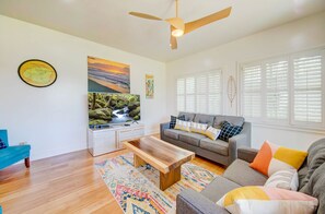 Smart TV, books - Summer Deal Poipu Beachfront 2BR Condo with Pool and Hot Tub (Koloa)