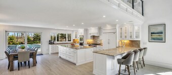 Timeless East Hampton retreat with amazing outdoor space, heated pool, wide...