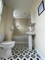 Free toiletries, hair dryer, towels, soap