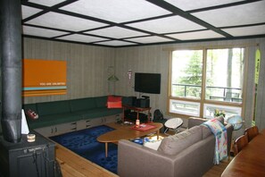 Tv och eldstad
