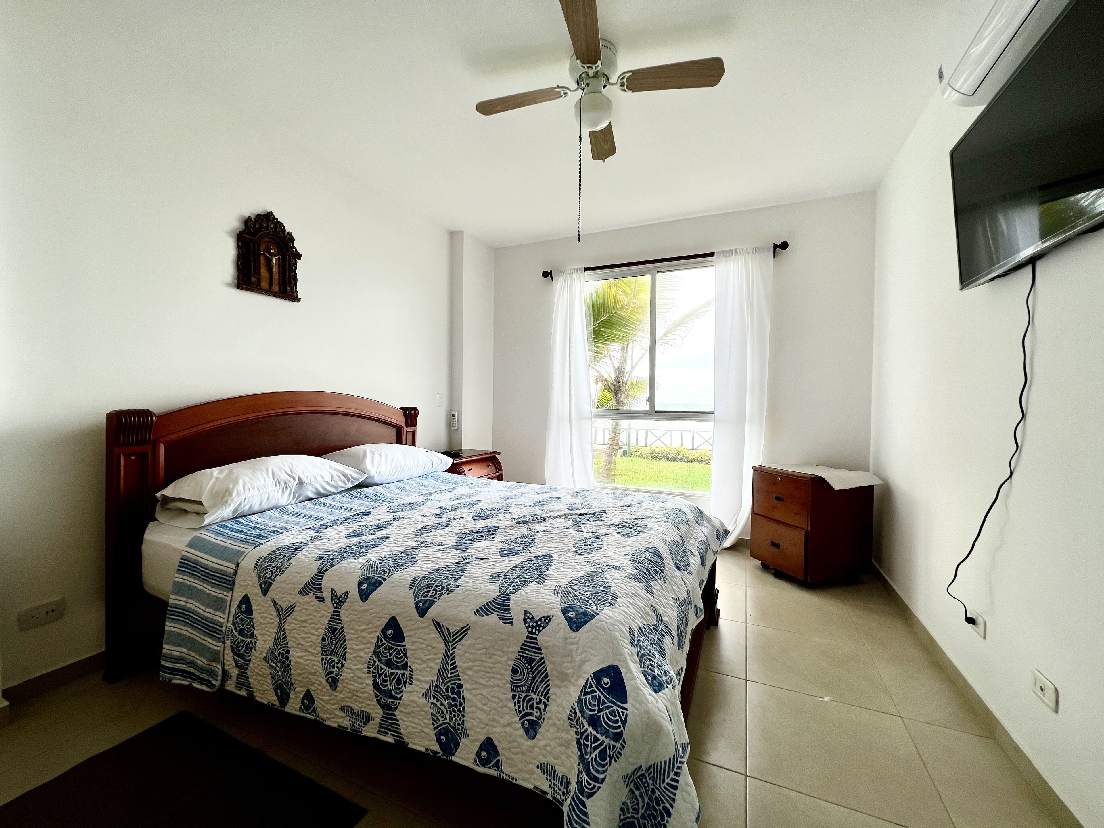 2 間睡房、熨斗/熨衫板、免費 Wi-Fi、床單