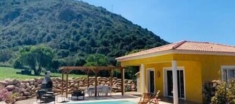Beautiful villa with swimming pool in Sagone