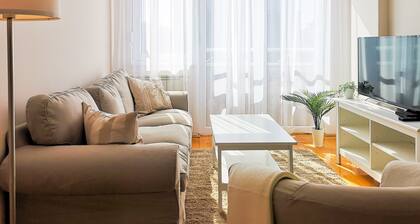 Center, new apartment, two bedrooms + free parking