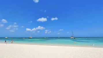 Sun loungers, beach towels