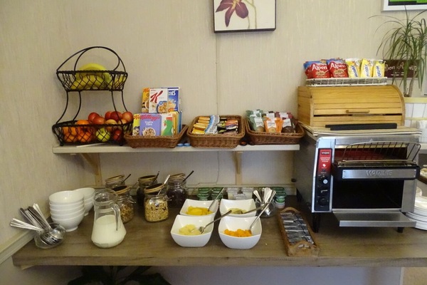 Desayuno continental incluido todos los días