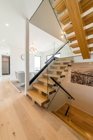 Interior - Custom cozy home on the river (Grande Pointe)