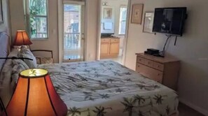 2 bedrooms, in-room safe, iron/ironing board, WiFi