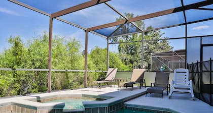 Stunning house with lanai, pool, ping-pong, full kitchen, & WiFi