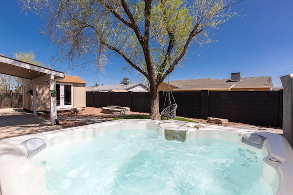 Bain à remous extérieur