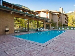 Indoor pool, outdoor pool