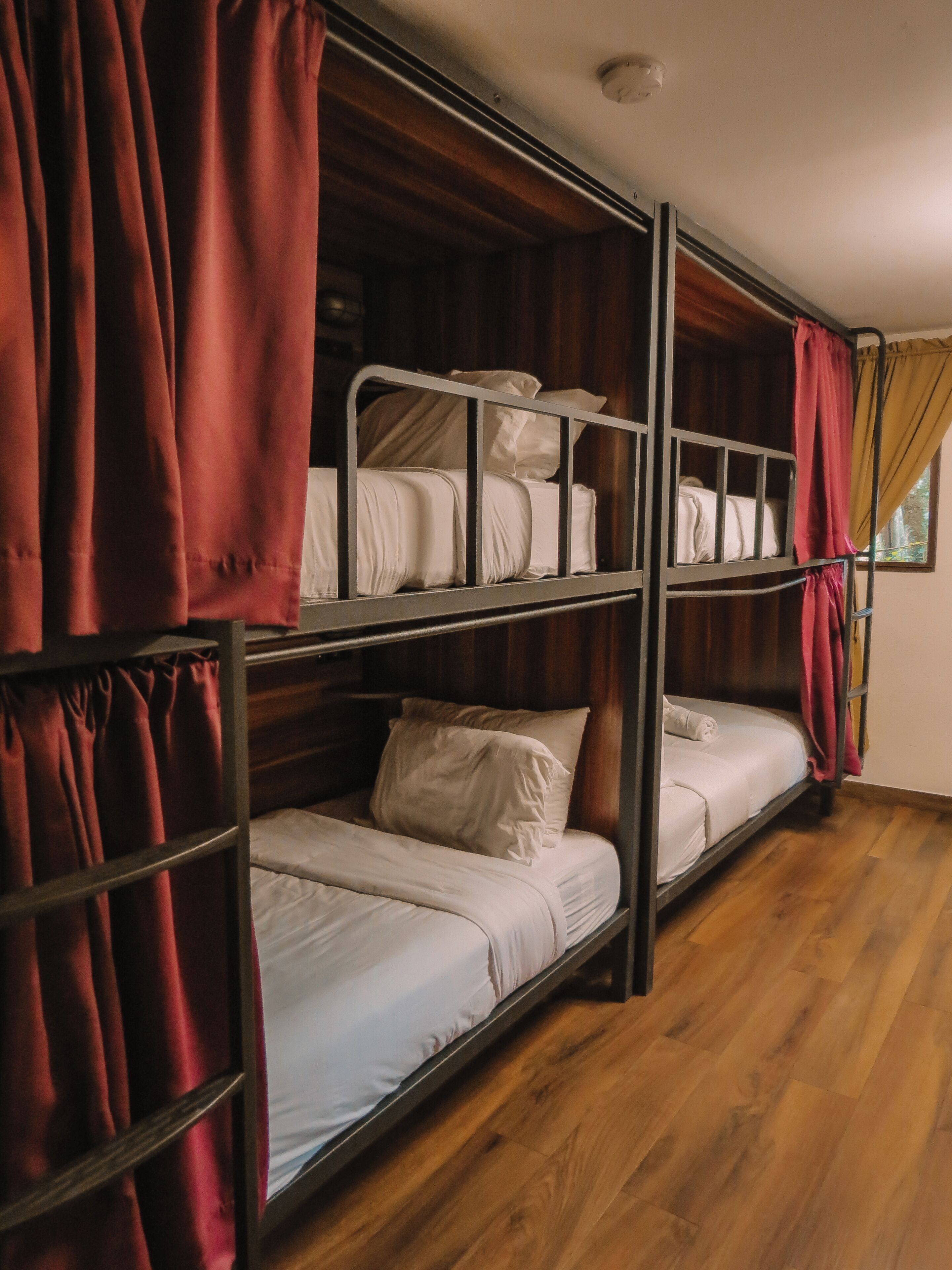 Bed in 8-Bed Dormitory Room | Free WiFi, bed sheets