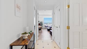 1 bedroom, laptop workspace, blackout drapes, iron/ironing board