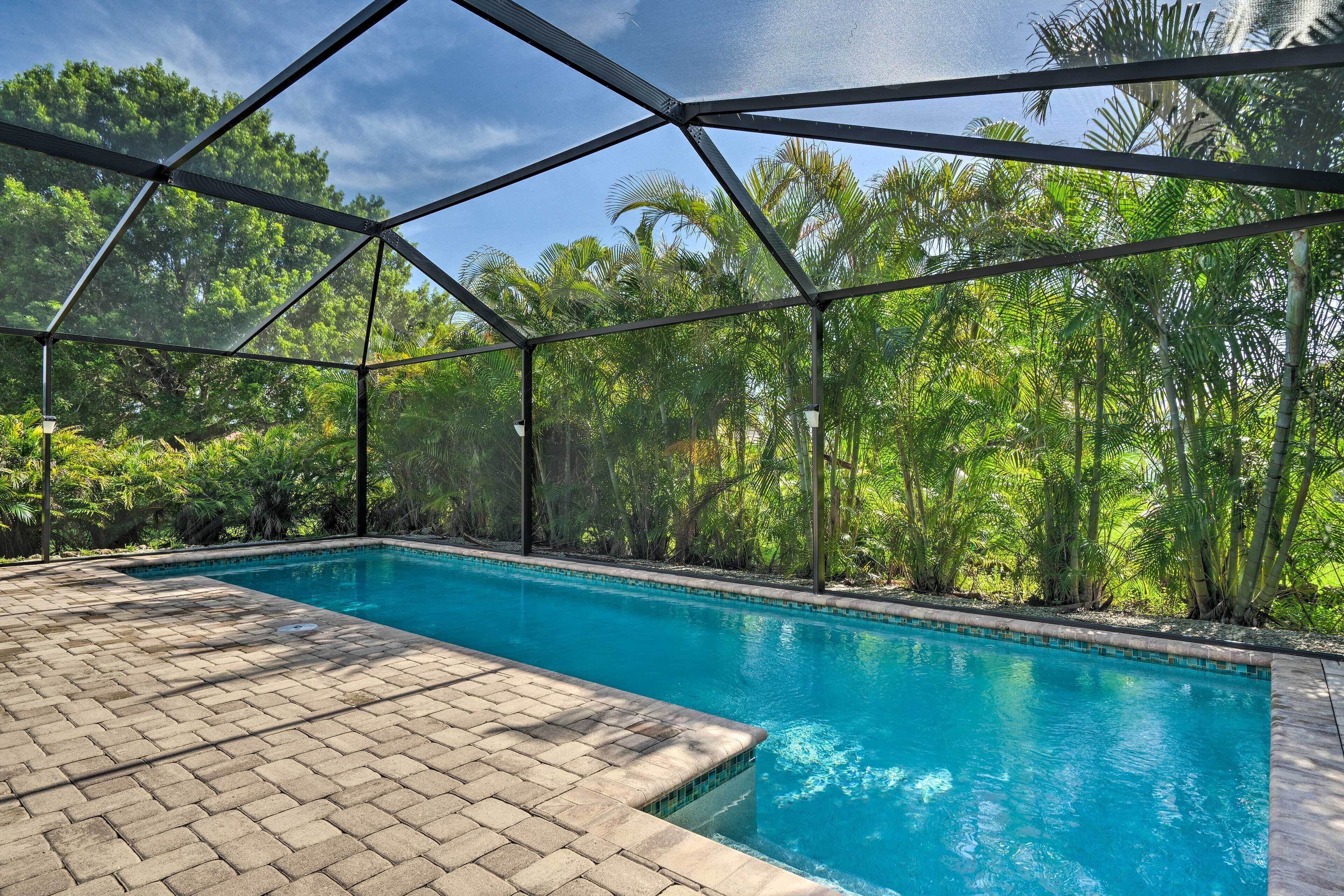 Beheizter Pool