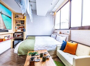 Habitación doble panorámica, 2 camas Queen size, para no fumadores | Cortinas blackout, insonorización, wifi y ropa de cama