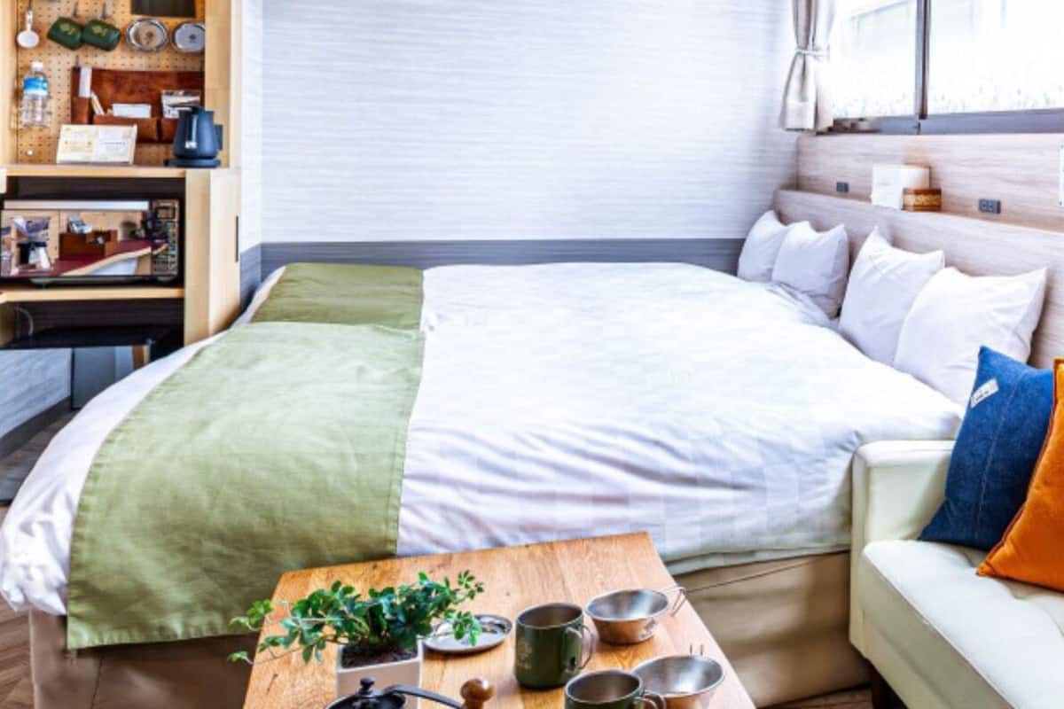 Panoramic Double Room, 2 Queen Beds, Non Smoking, City View | 1 bedroom, blackout drapes, soundproofing, WiFi
