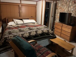 2 室のベッドルーム、WiFi、ベッドシーツ