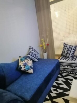 Living area - Stay.Plus JKIA Studio Apartment (Nairobi)