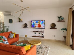 Appartement, 2 chambres | Aire de séjour