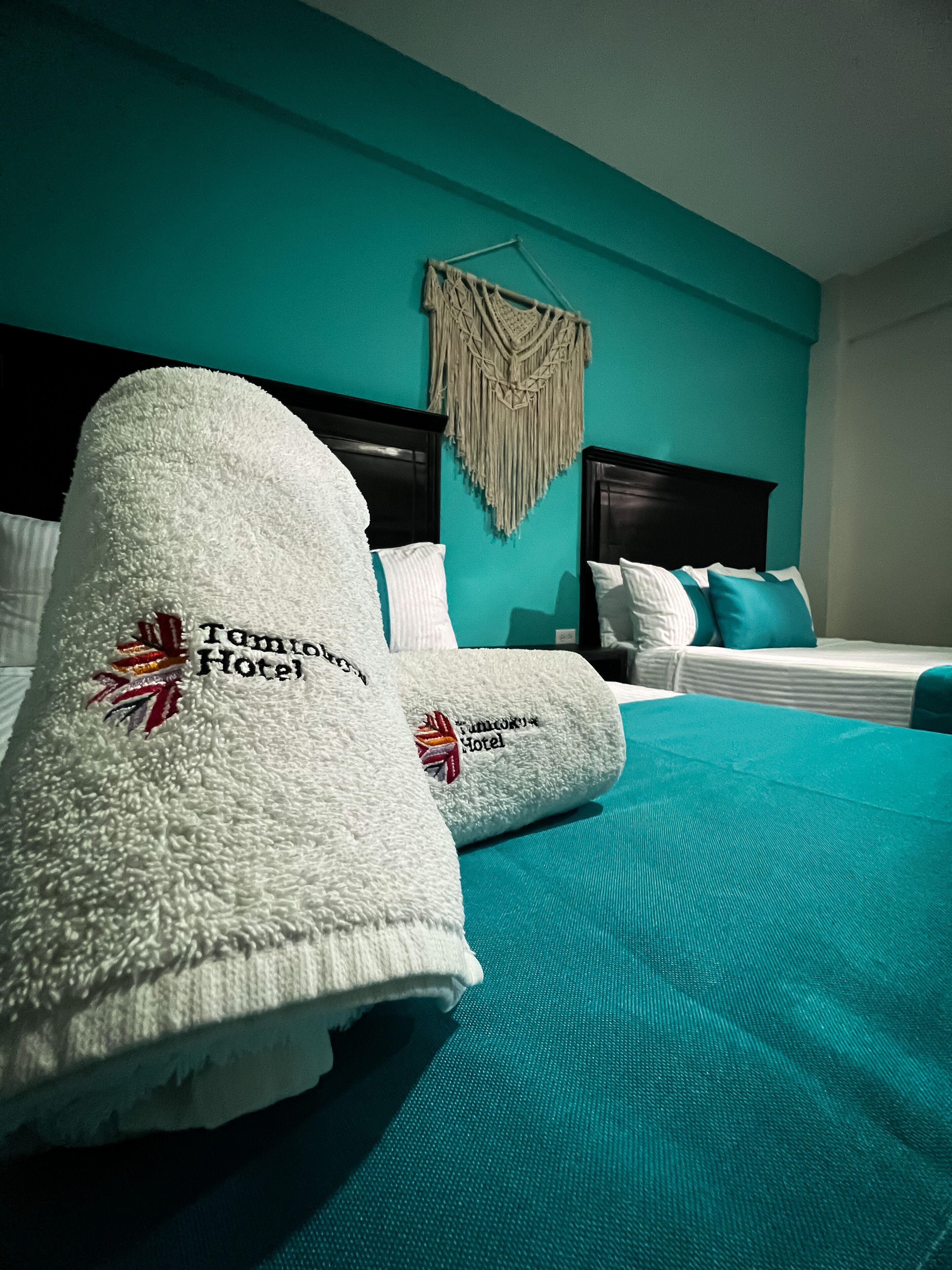 standard double room, 2 double beds | pillow-top beds, individually furnished, iron/ironing board, free wifi