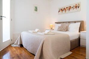 2 bedrooms, iron/ironing board, travel crib, WiFi