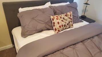 2 slaapkamers, een strijkplank/strijkijzer, wifi, beddengoed