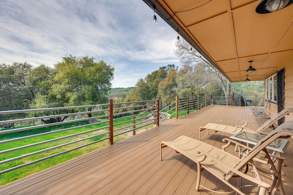 Auberry Vacation Rental | 3BR | 2.5BA | Stairs to Access | 1,978 Sq Ft