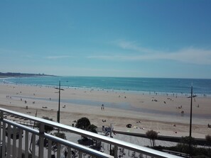 On the beach