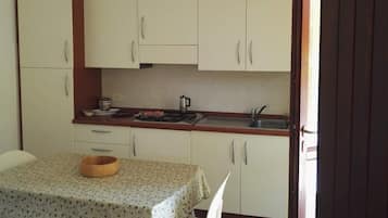 Fridge, stovetop, toaster, blender