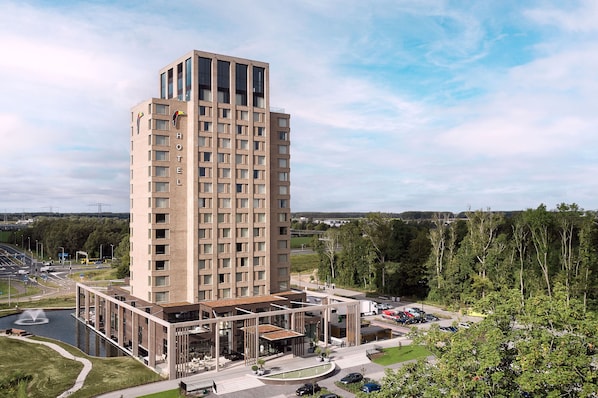 Façade de l’hébergement