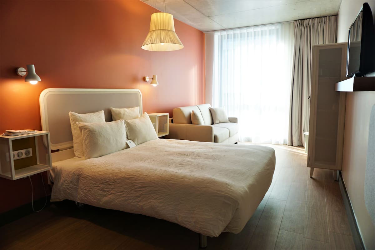 Family Premium Room including self-service snacks & drinks in the Lounge Club | Premium bedding, down duvets, in-room safe, desk