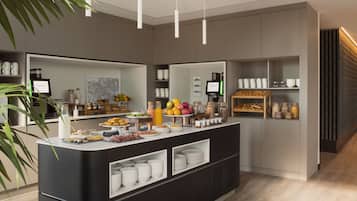 Morgenmadsbuffet hver dag (20 EUR pr. person)