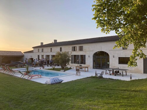 Magnifique Maison DE Campagne AU Milieu DES Vignes Avec Piscine