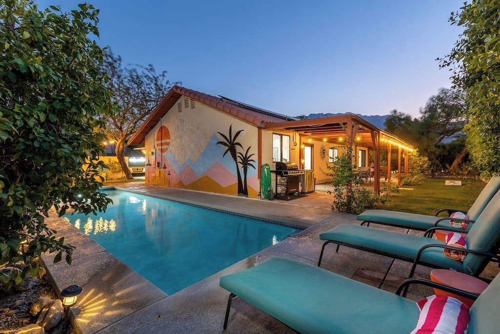 Alberca al aire libre 