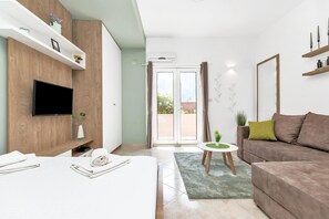 Standard Apartment | Living area | Flat-screen TV - Apartments Marilu (Kotor)