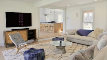 Maison, plusieurs lits (Three Stokes) | Salle de séjour