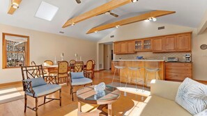 House, Multiple Beds (North Sea Seclusion) | Living room | TV, fireplace - North Sea Seclusion (Southampton)