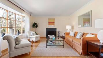 House, Multiple Beds (North Sea Seclusion) | Living room | TV, fireplace