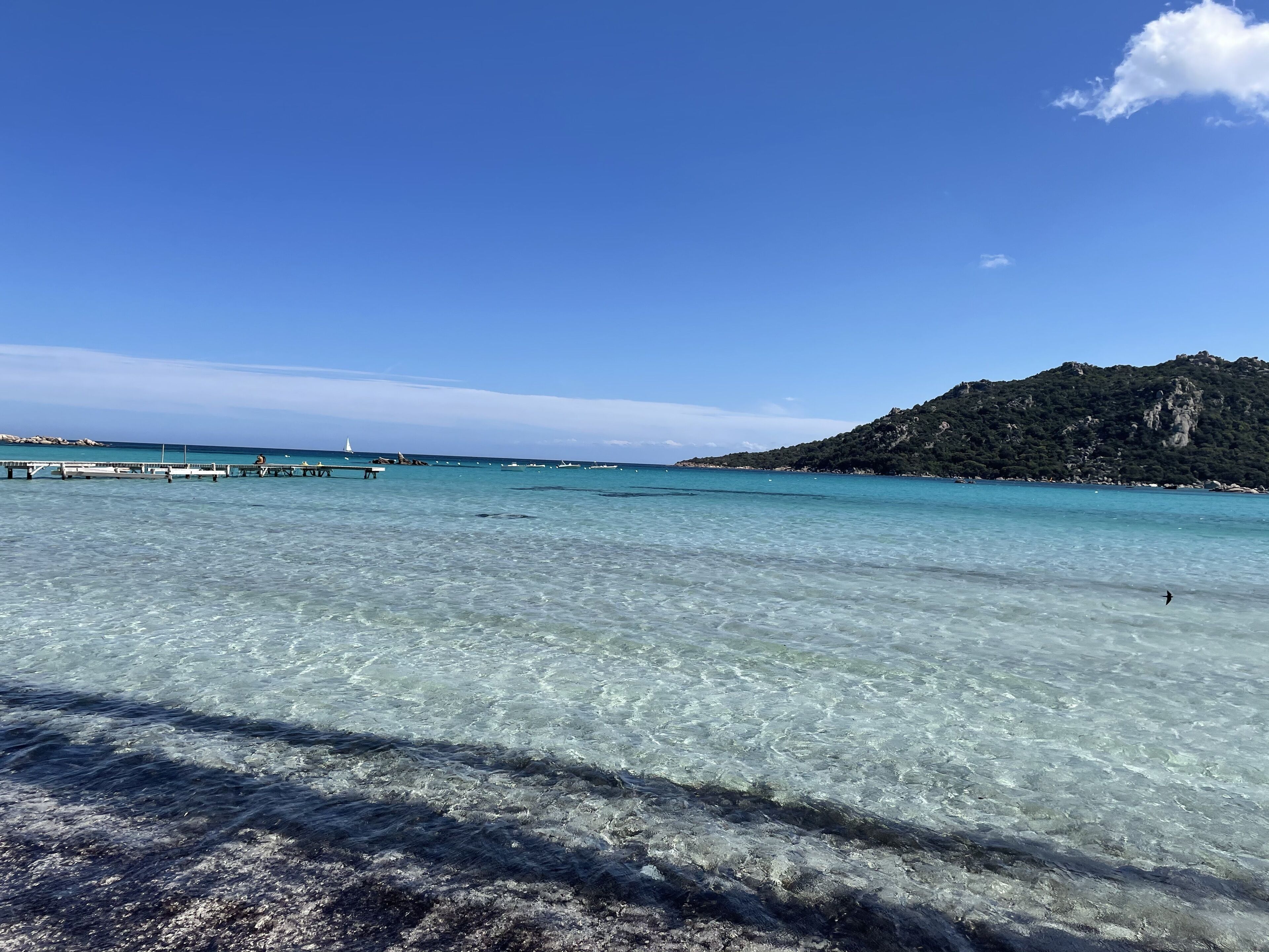 Una spiaggia nelle vicinanze
