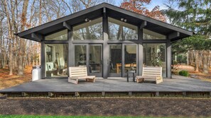 House, Multiple Beds (Old Stone Chalet) | Property grounds - Old Stone Chalet (East Hampton)