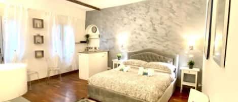 1 Schlafzimmer, Bügeleisen/Bügelbrett, kostenloses WLAN, Bettwäsche