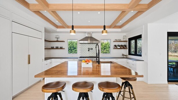 House, Multiple Beds (East Hampton Village Haven) | Private kitchen - East Hampton Village Haven (East Hampton)
