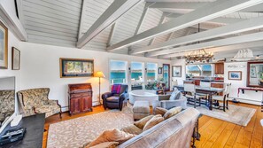House, Multiple Beds (Beach House on Fort Pond Bay) | Living room - Beach House on Fort Pond Bay (Montauk)