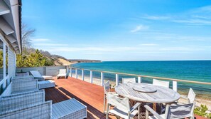 House, Multiple Beds (Beach House on Fort Pond Bay) | Balcony