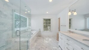 House, Multiple Beds (Northwest Harbor Retreat) | Bathroom | Towels