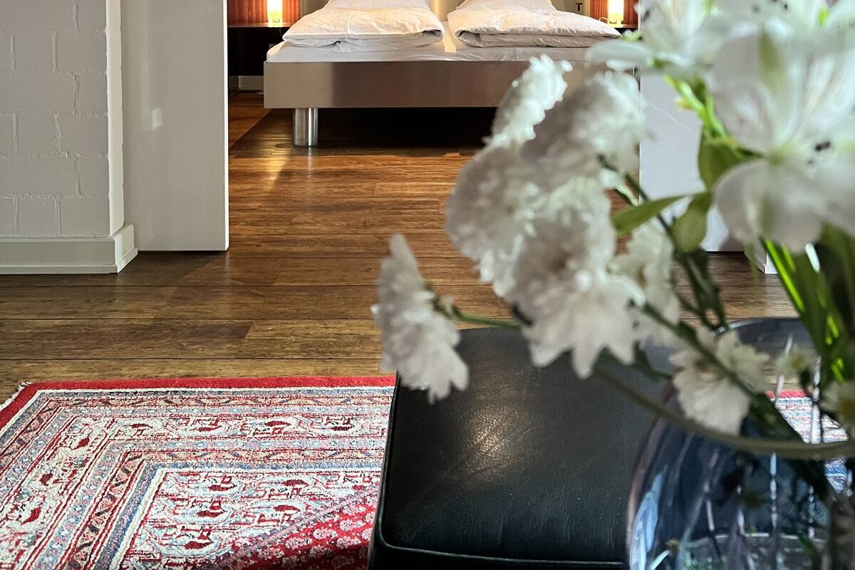 Junior Studio Suite | Hypo-allergenic bedding, free minibar items, in-room safe