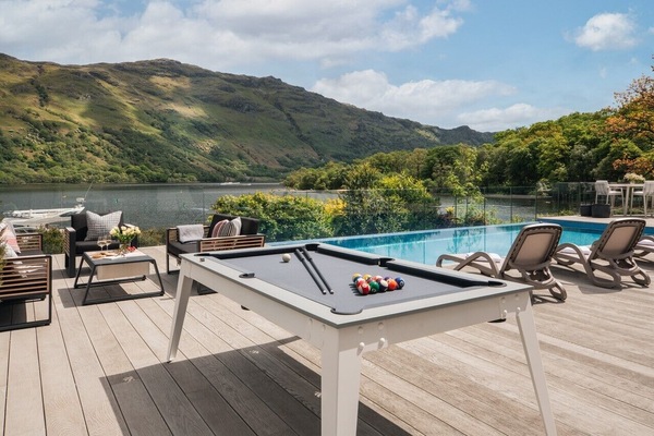 Luxury Villa, 5 Bedrooms, Lake View | Cadar Frette Itali, peralatan tempat tidur premium, tilam berlapik