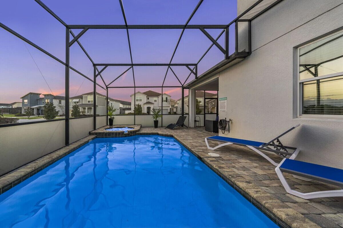 Beheizter Pool