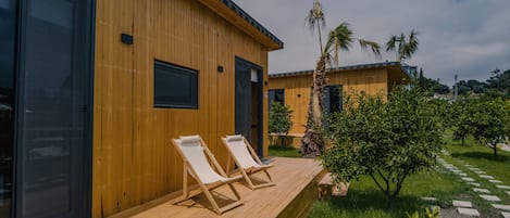 Quarto panorâmico | Terraço/pátio