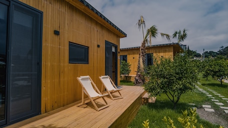 Panoramic Room | Terrace/patio. Arsuz Bungalov
